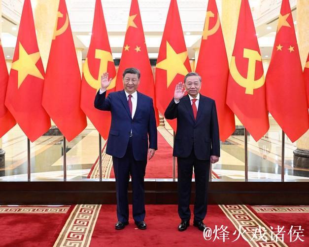 习近平同越共中央总书记苏林举行会谈